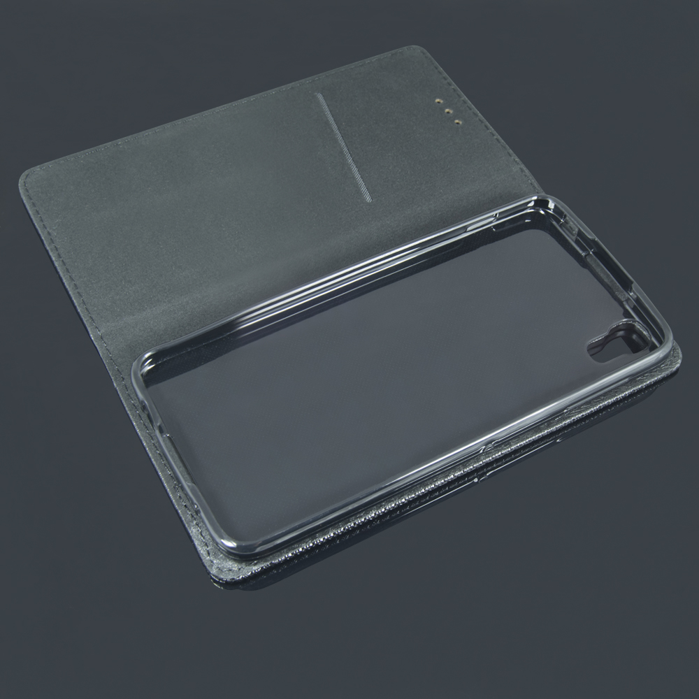 Pokrowiec Smart Magnet czarny Samsung 4S / 6