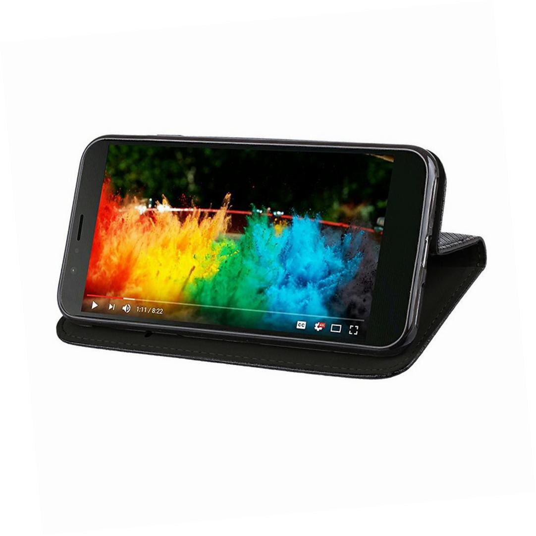 Etui zamykane z klapk� i magnesem Smart Magnet limonkowy Samsung Galaxy A40S