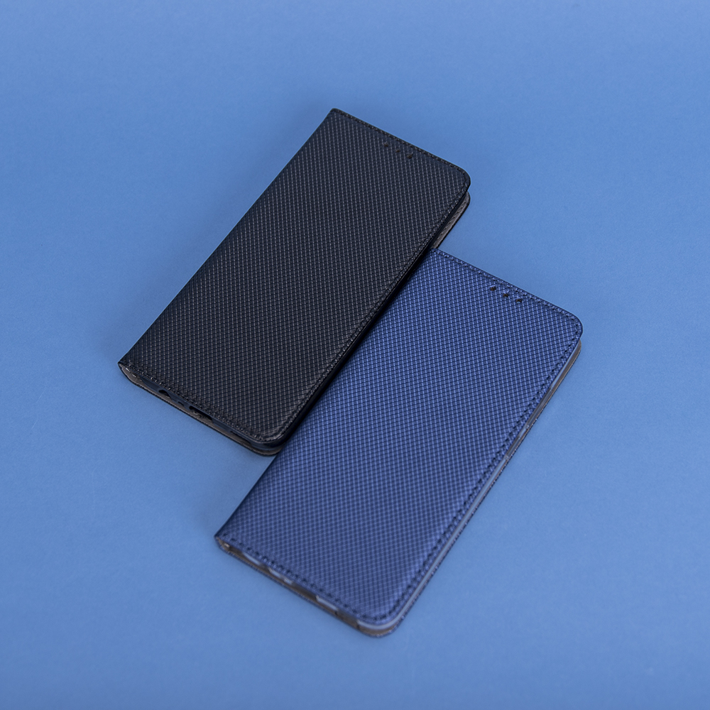 Etui zamykane z klapk i magnesem Smart Magnet czarne Xiaomi Redmi Note 11 4G (Global) / 6