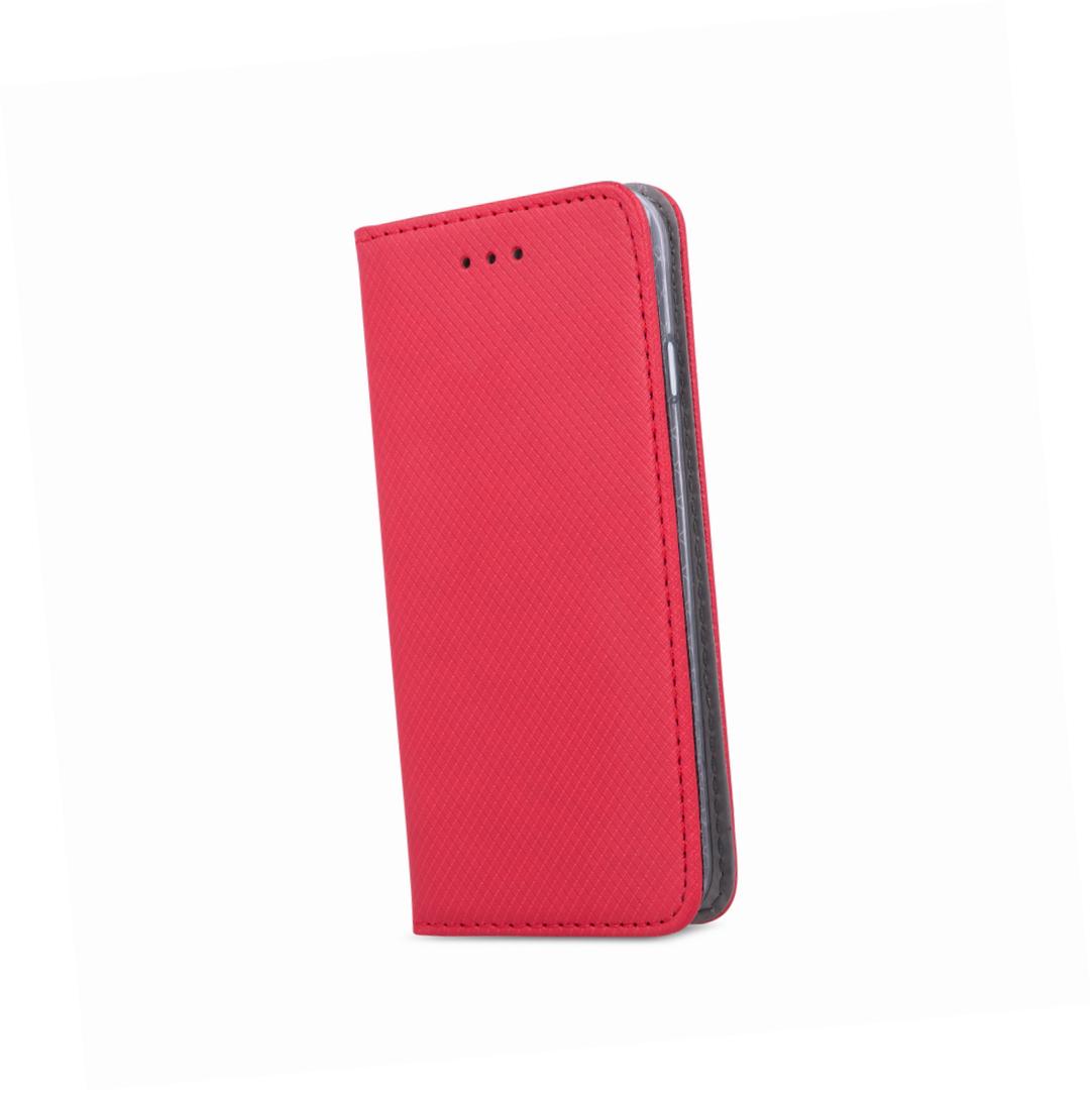 Etui zamykane z klapk i magnesem Smart Magnet czerwone Huawei Y7P