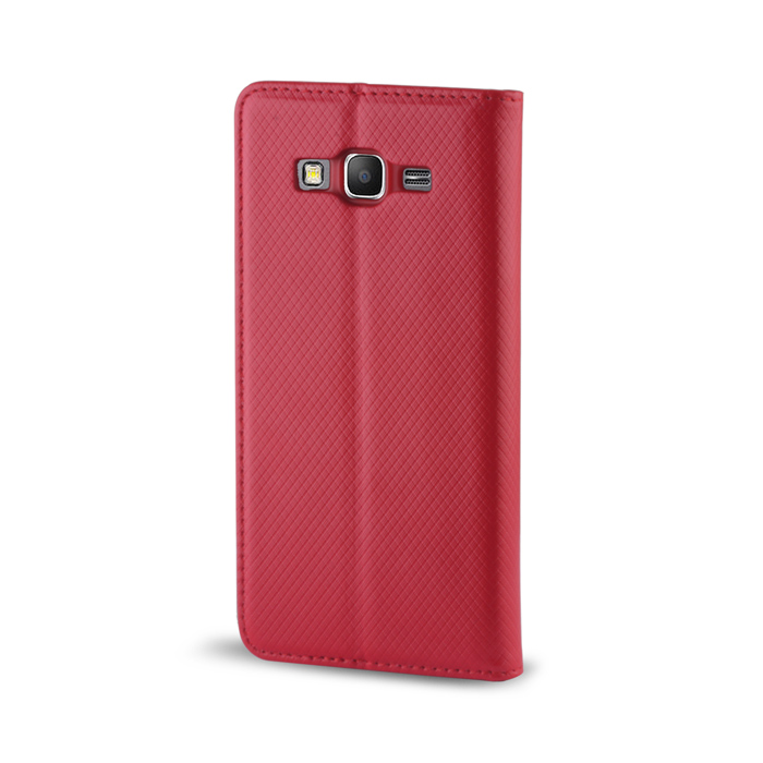 Etui zamykane z klapk i magnesem Smart Magnet czerwony Xiaomi Redmi Note 12 Pro+ / 2