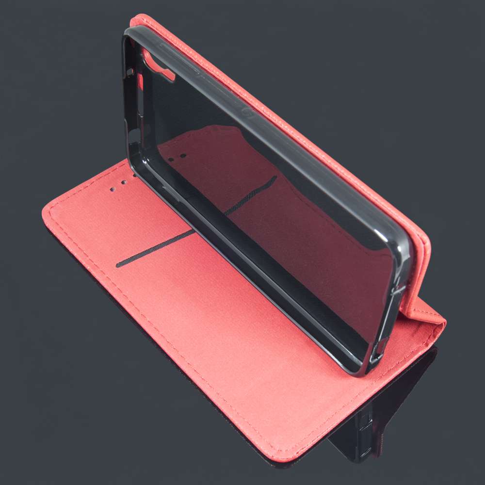 Pokrowiec Smart Magnet czerwony Huawei Y6 II Compact / 4