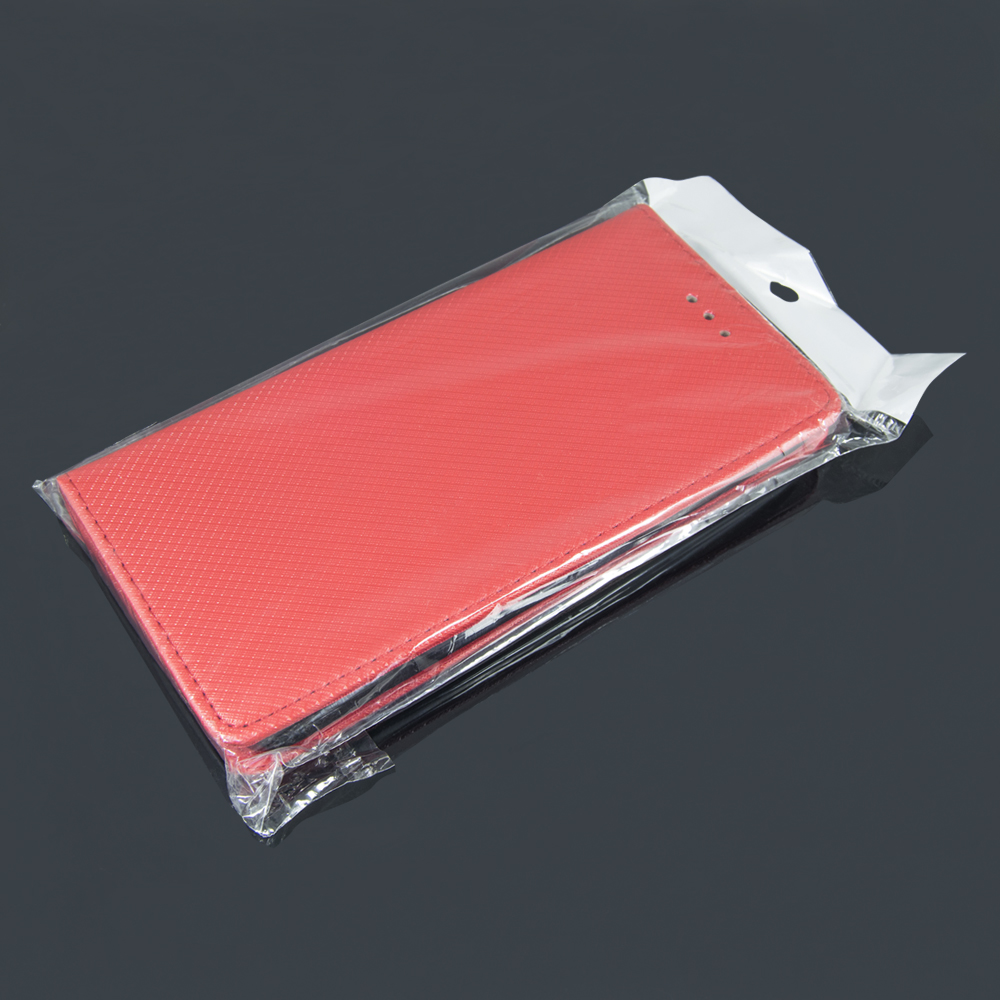 Pokrowiec Smart Magnet czerwony Huawei Y6 II Compact / 5