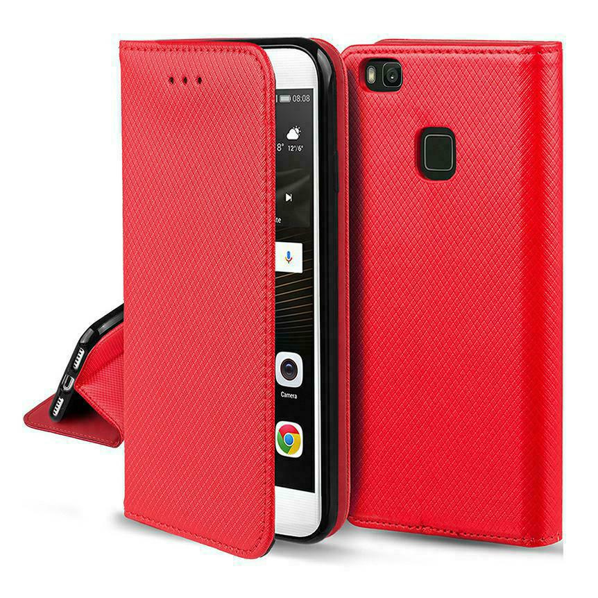 Pokrowiec Smart Magnet czerwony Motorola Moto E7i Power