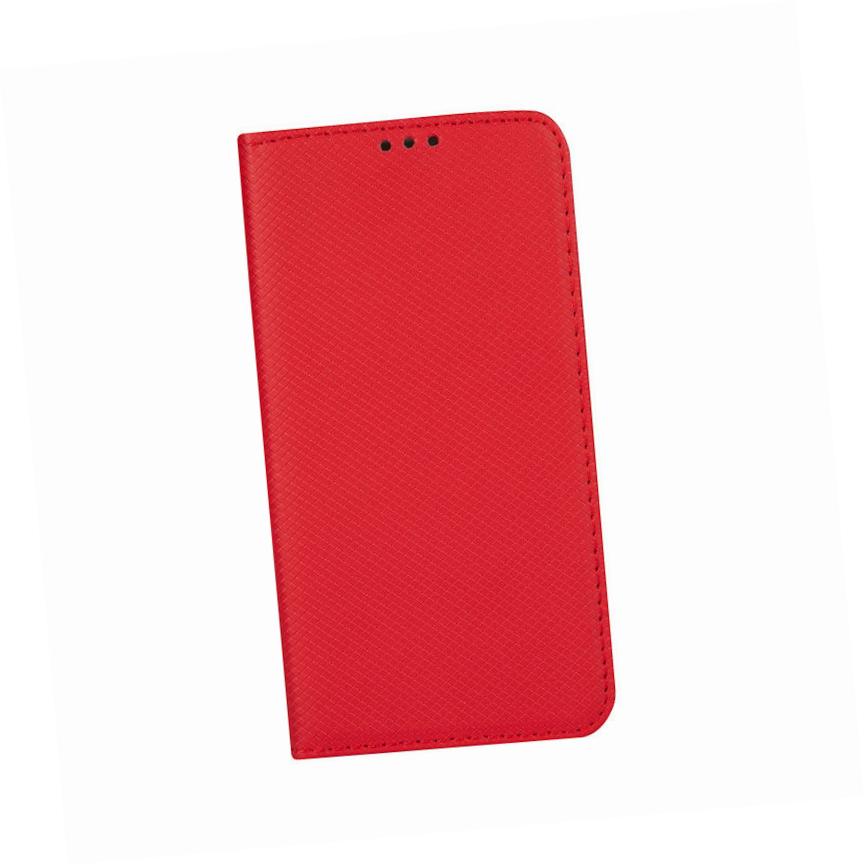 Etui zamykane z klapk i magnesem Smart Magnet czerwony Samsung A02S