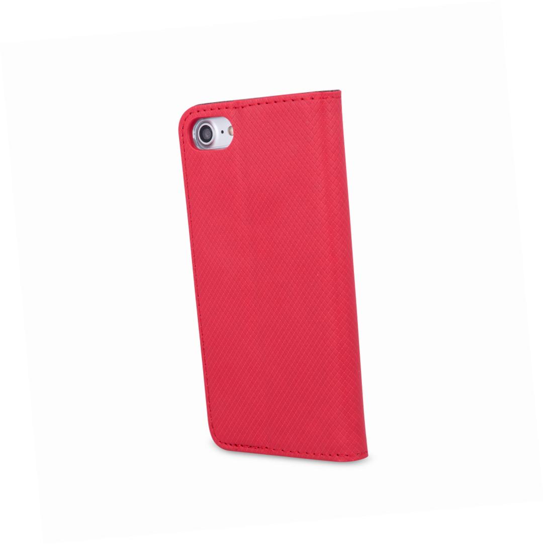 Etui zamykane z klapk� i magnesem Smart Magnet czerwony Huawei P40 Lite