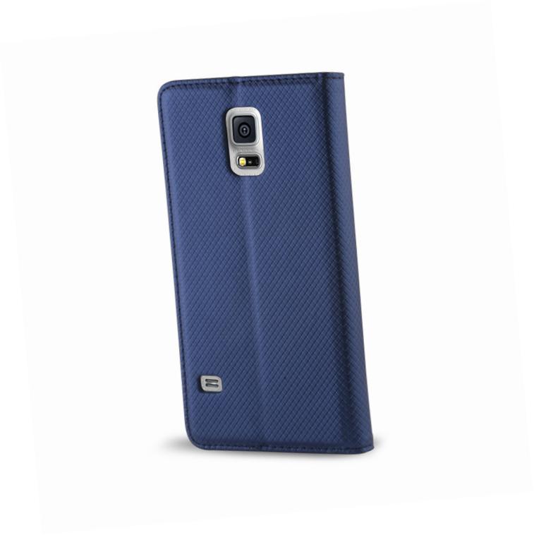 Etui zamykane z klapk� i magnesem Smart Magnet granatowy Samsung Galaxy J7 (2016) J710