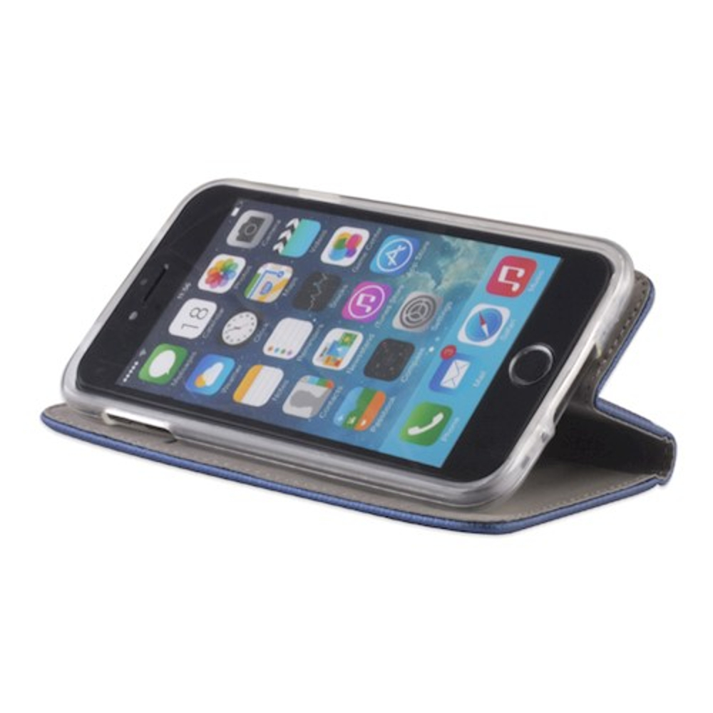 Pokrowiec Smart Magnet granatowe Honor 600 Lite / 7