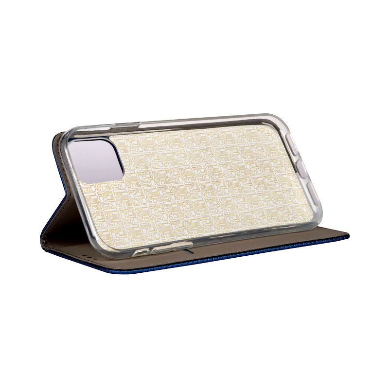 Etui zamykane z klapką i magnesem Smart Magnet granatowy Samsung A32 5G / 4 Etui zamykane z klapką i magnesem Smart Magnet granatowy Samsung A32 5G / 4