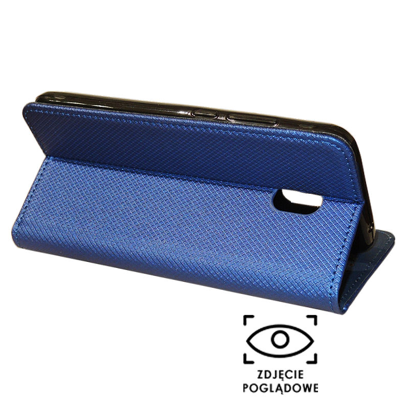 Etui zamykane z klapką i magnesem Smart Magnet granatowy Samsung Galaxy A20e / 2 Etui zamykane z klapką i magnesem Smart Magnet granatowy Samsung Galaxy A20e / 2