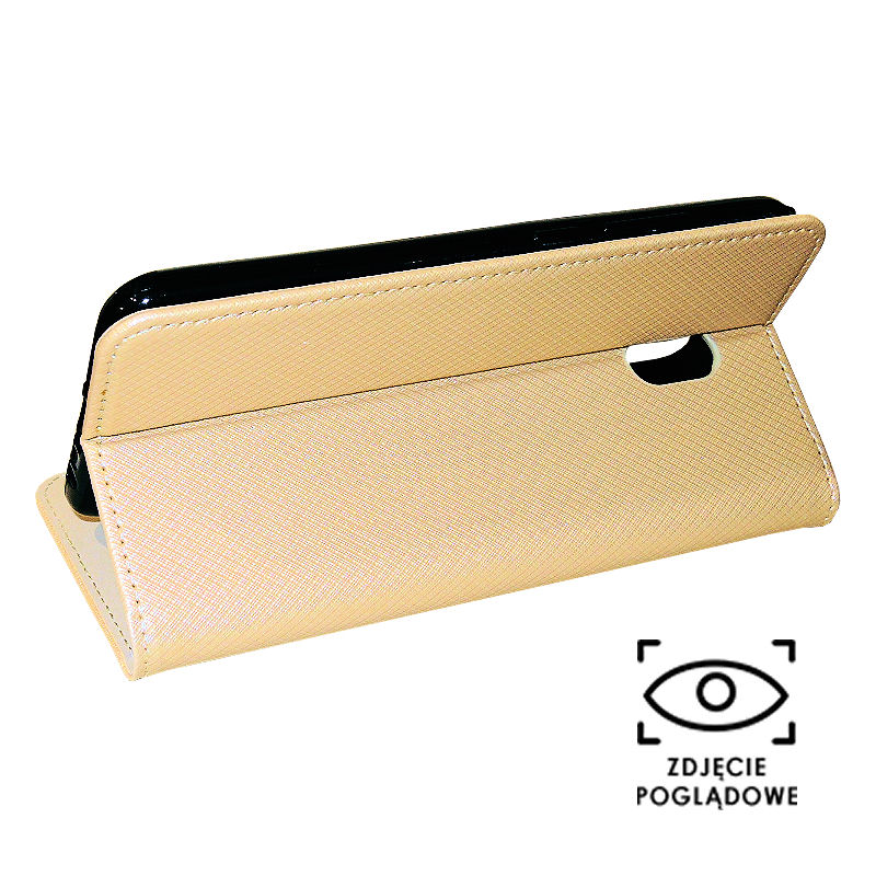 Pokrowiec Smart Magnet złoty Apple iPhone 12 Pro (6.1 cali) / 2 Pokrowiec Smart Magnet złoty Apple iPhone 12 Pro (6.1 cali) / 2