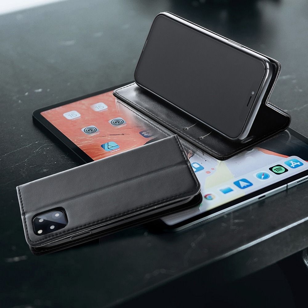 Etui zamykane z klapk i magnesem Smart Magnetic czarny Apple iPhone 11 6,1 cali / 7