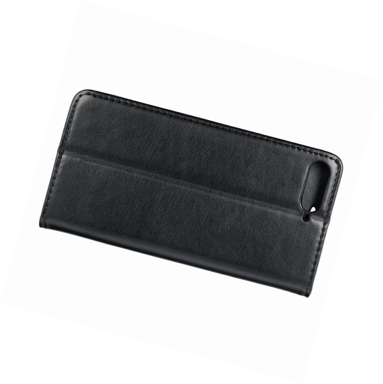 Etui zamykane z klapką i magnesem Smart Magnetic czarny Huawei Y6 (2018) Etui zamykane z klapką i magnesem Smart Magnetic czarny Huawei Y6 (2018)