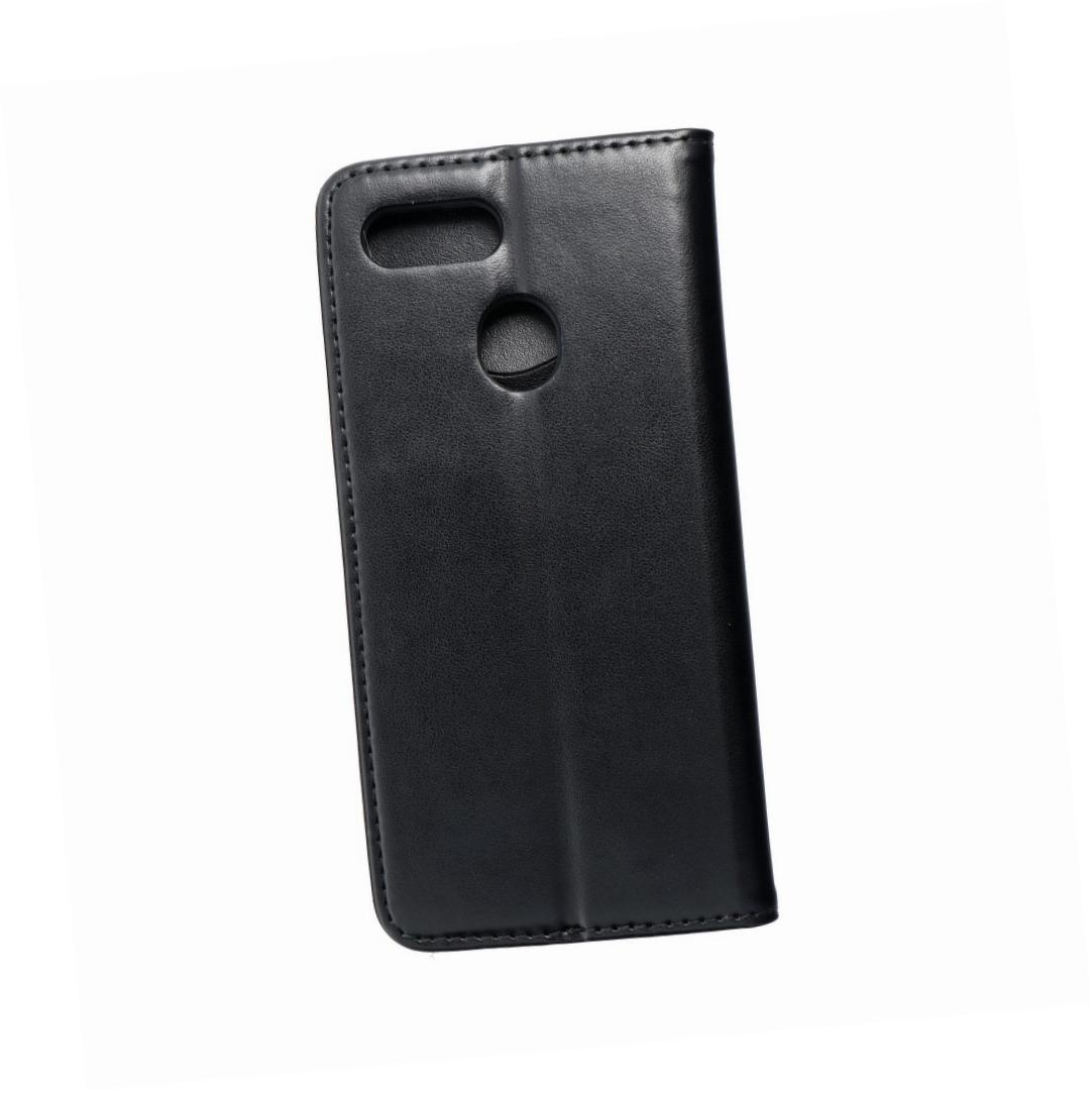 Etui zamykane z klapk� i magnesem Smart Magnetic czarny Oppo A12