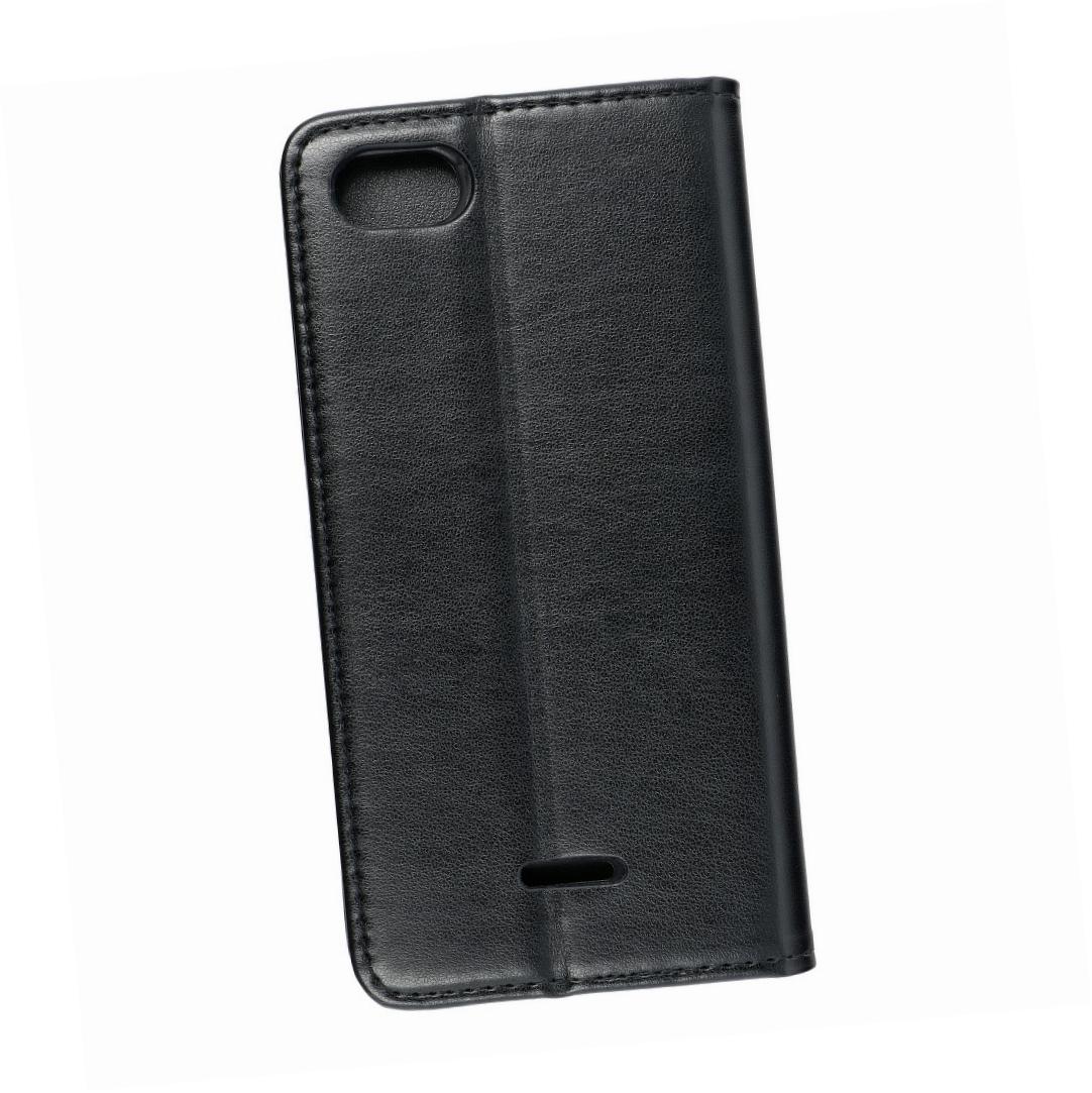 Etui zamykane z klapk� i magnesem Smart Magnetic czarny Xiaomi Redmi 6A