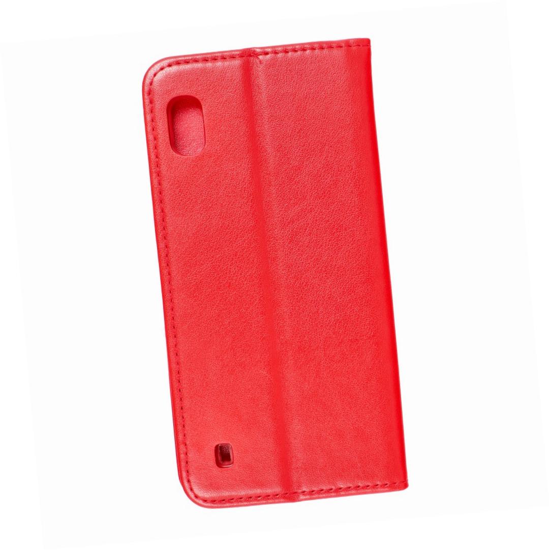Etui zamykane z klapką i magnesem Smart Magnetic czerwony Samsung Galaxy A10 Etui zamykane z klapką i magnesem Smart Magnetic czerwony Samsung Galaxy A10