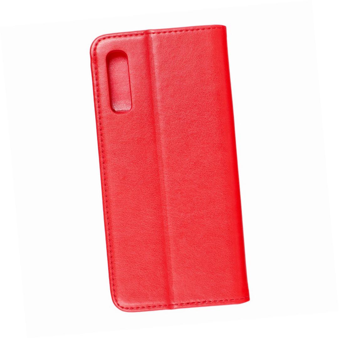 Etui zamykane z klapk� i magnesem Smart Magnetic czerwony Samsung Galaxy A50