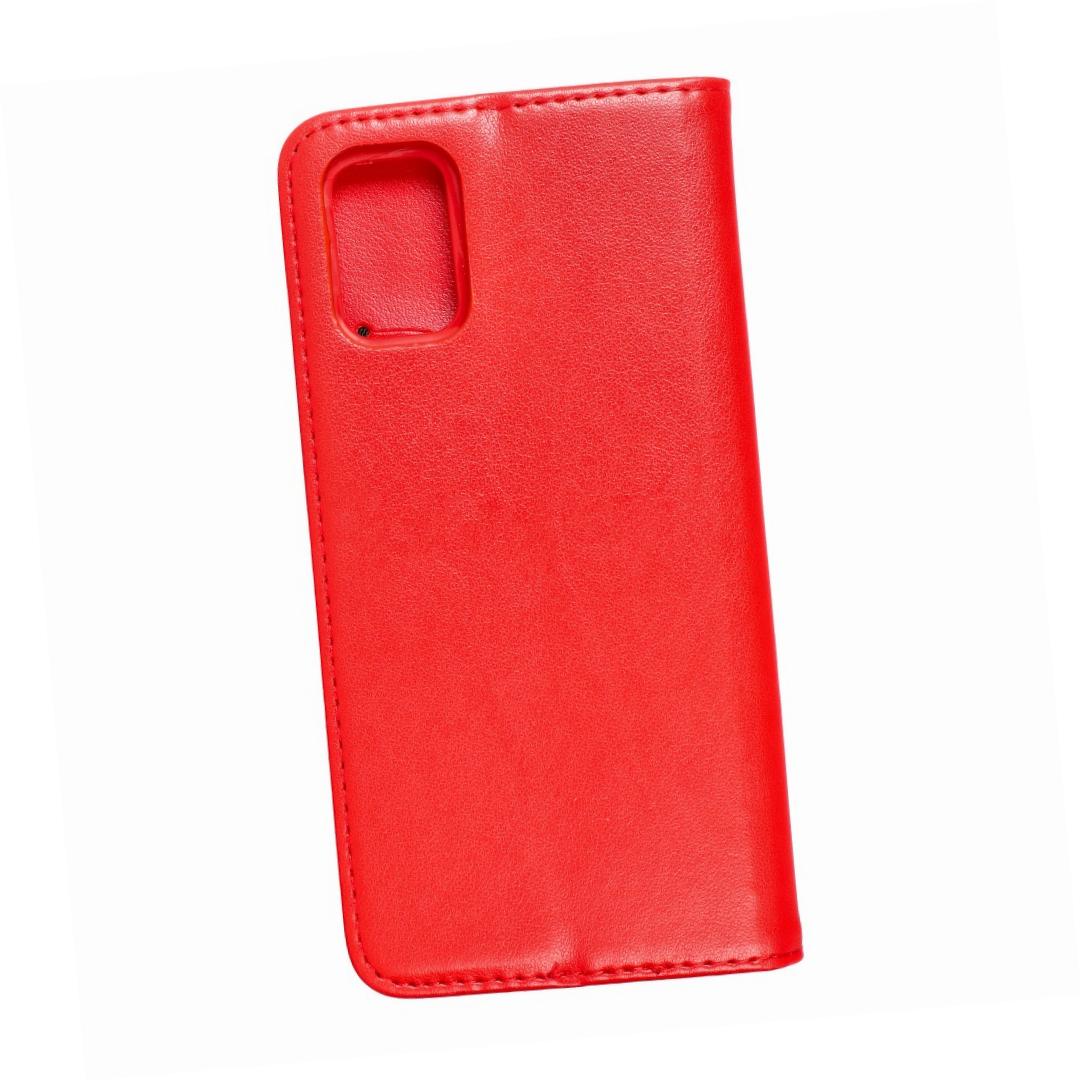 Etui zamykane z klapk� i magnesem Smart Magnetic czerwony Samsung Galaxy M31s