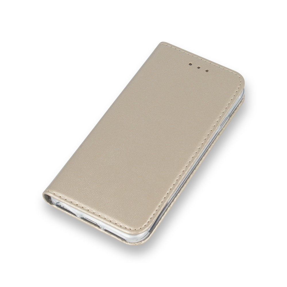 Etui zamykane z klapk i magnesem Smart Magnetic zoty Huawei Honor 10 Lite / 5