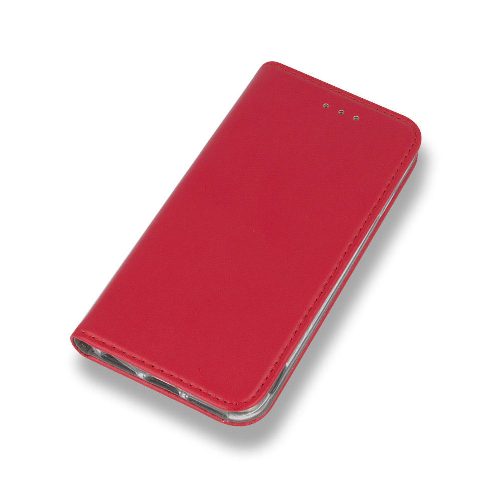 Pokrowiec Smart Magnetic czerwony Huawei P30 Lite / 6