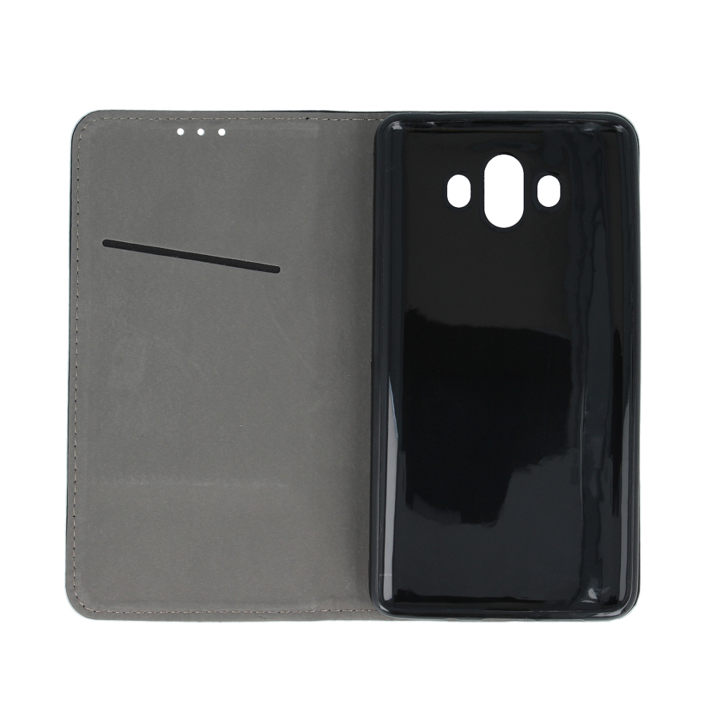Etui zamykane z klapk i magnesem Smart Magnetic czarny Huawei P8 Lite / 4