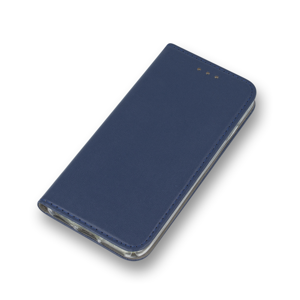 Etui zamykane z klapk i magnesem Smart Magnetic granatowe Samsung Galaxy Xcover 6 Pro / 5