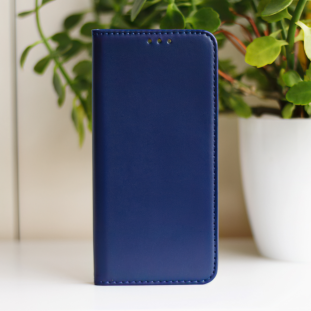 Pokrowiec Smart Magnetic granatowe Oppo A6 5G / 9
