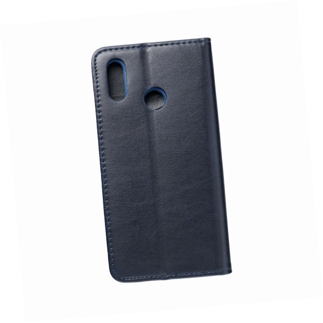 Etui zamykane z klapką i magnesem Smart Magnetic granatowy Huawei P20 Lite Etui zamykane z klapką i magnesem Smart Magnetic granatowy Huawei P20 Lite