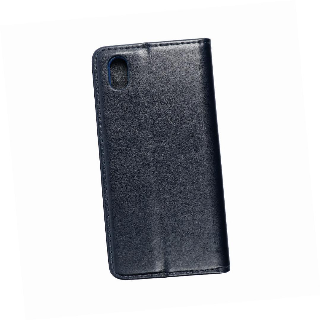 Etui zamykane z klapką i magnesem Smart Magnetic granatowy Huawei Y5 (2019) Etui zamykane z klapką i magnesem Smart Magnetic granatowy Huawei Y5 (2019)