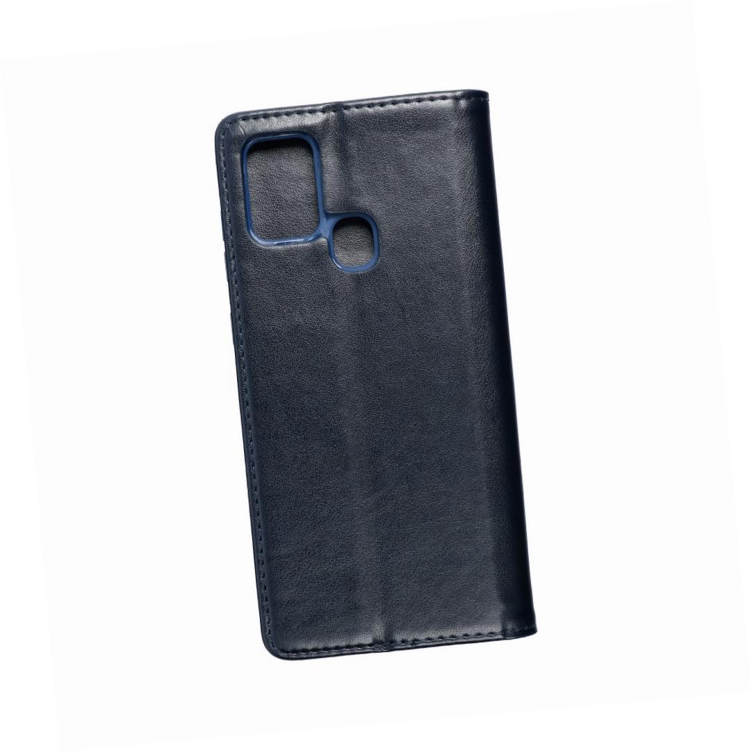 Etui zamykane z klapką i magnesem Smart Magnetic granatowy Samsung Galaxy A21s Etui zamykane z klapką i magnesem Smart Magnetic granatowy Samsung Galaxy A21s