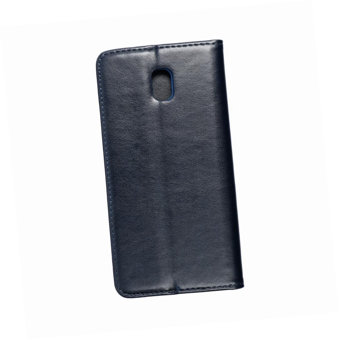 Etui zamykane z klapk� i magnesem Smart Magnetic granatowy Samsung Galaxy J5 2017