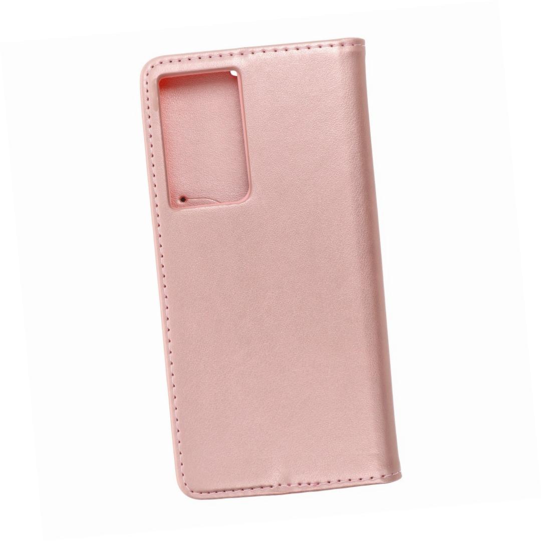 Etui zamykane z klapk� i magnesem Smart Magnetic r�owy Samsung s21 Ultra