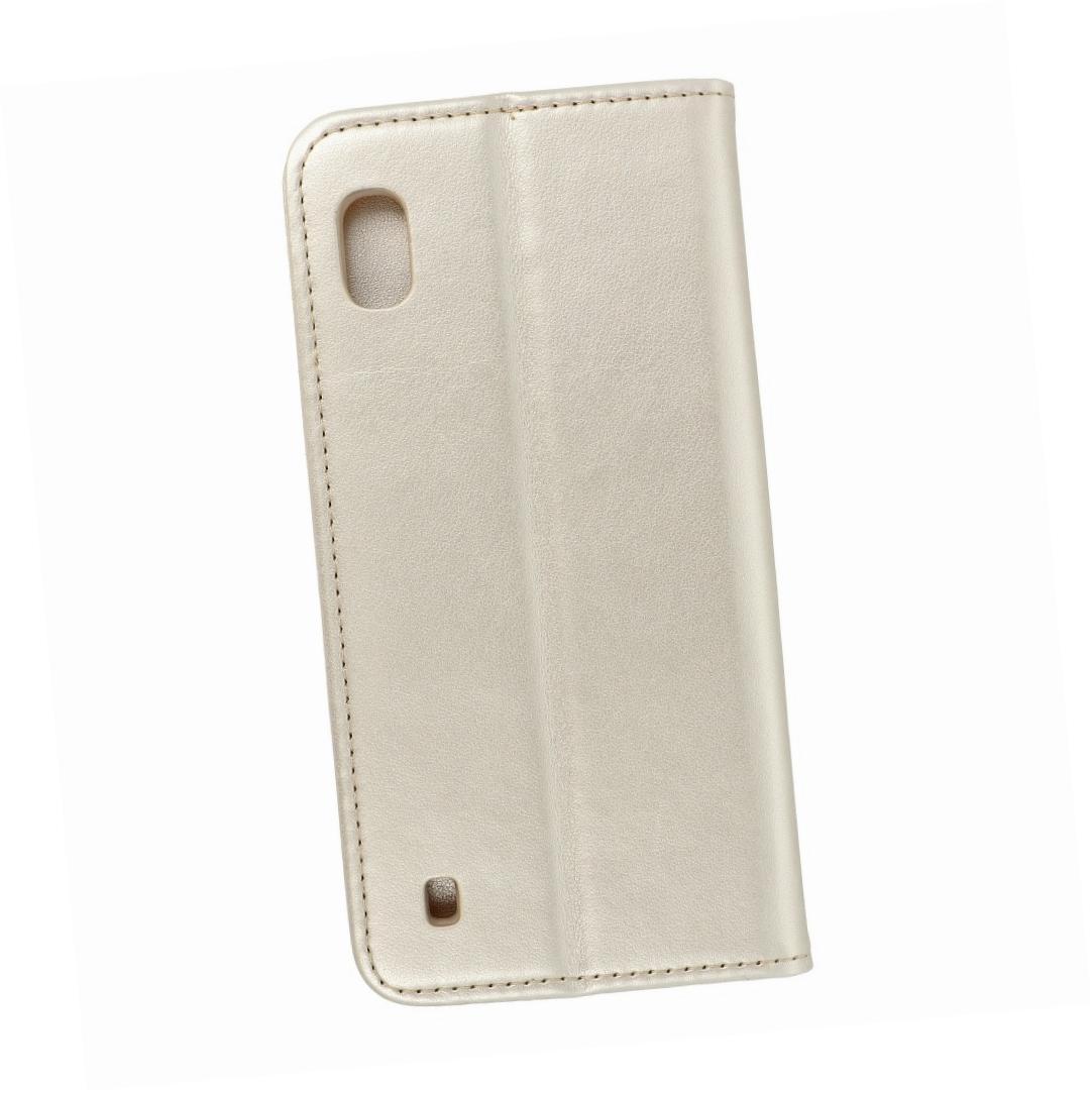 Etui zamykane z klapk� i magnesem Smart Magnetic z�oty Samsung Galaxy A10