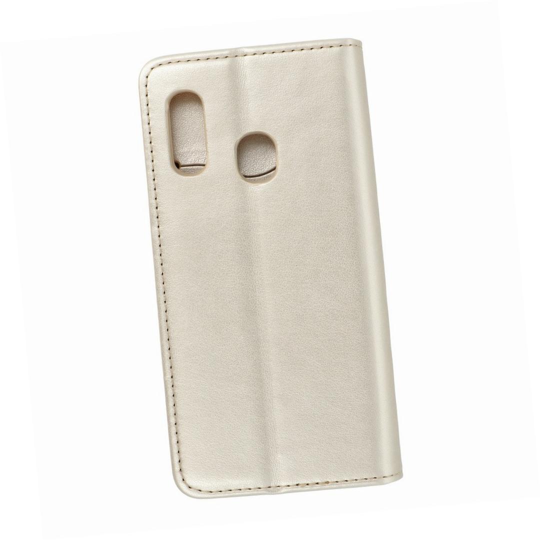Etui zamykane z klapką i magnesem Smart Magnetic złoty Samsung Galaxy A20e Etui zamykane z klapką i magnesem Smart Magnetic złoty Samsung Galaxy A20e