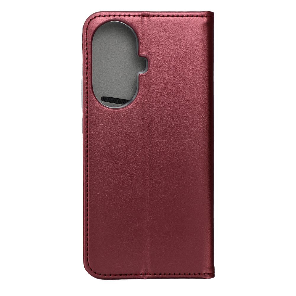 Pokrowiec Smart Magneto burgundowy Huawei Nova 12s / 2 Pokrowiec Smart Magneto burgundowy Huawei Nova 12s / 2