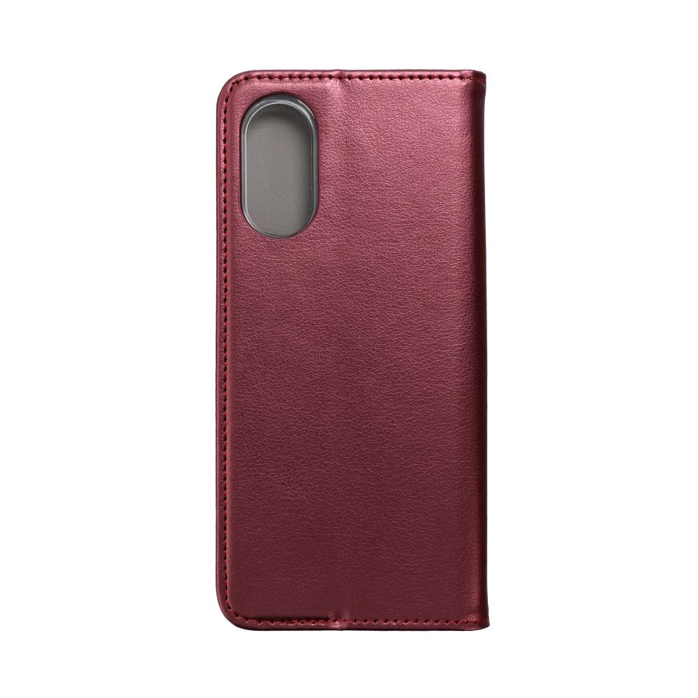 Pokrowiec Smart Magneto burgundowy Oppo A17 / 2 Pokrowiec Smart Magneto burgundowy Oppo A17 / 2
