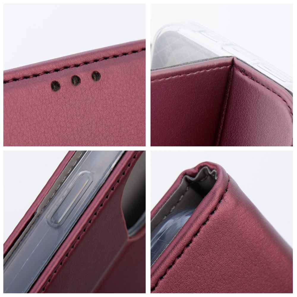 Pokrowiec Smart Magneto burgundowy Samsung Galaxy A15 5G / 5