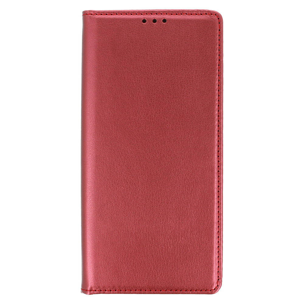 Pokrowiec Smart Magneto burgundowy Xiaomi Redmi 9 / 3