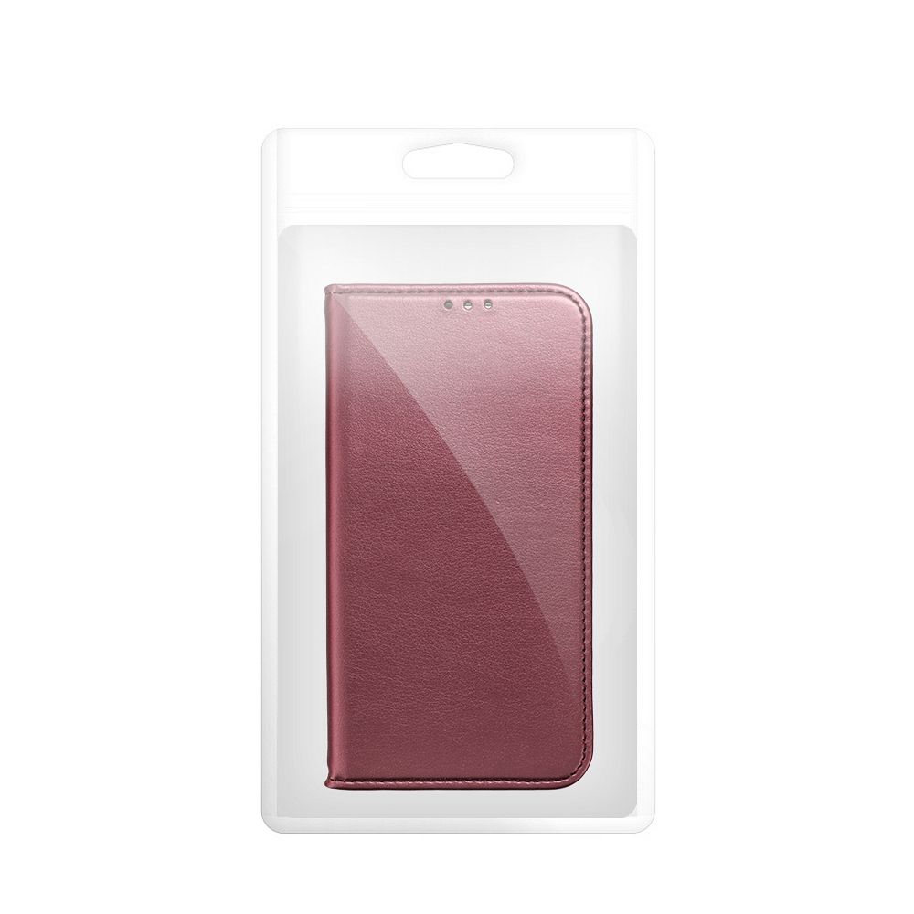 Pokrowiec Smart Magneto burgundowy Xiaomi Redmi Note 13 Pro 4G / 9