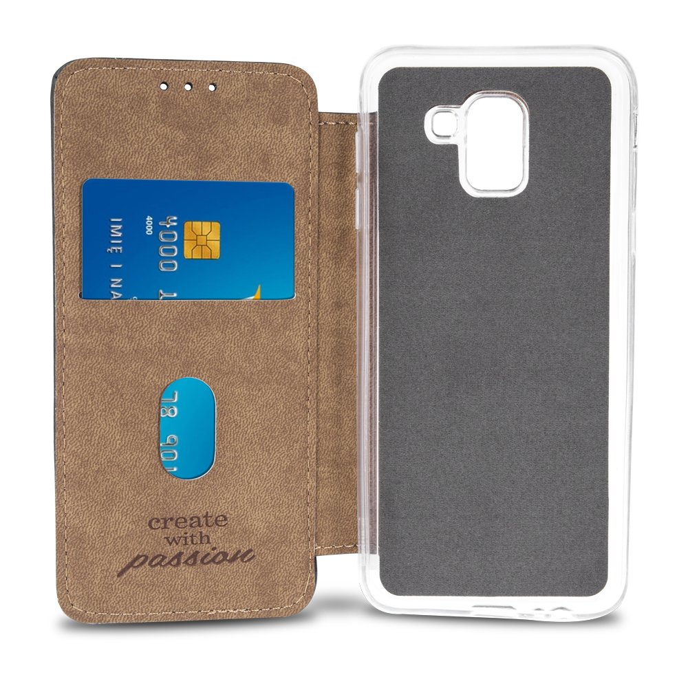 Pokrowiec Smart Prime granatowy Samsung Galaxy J4 Plus (2018) / 5