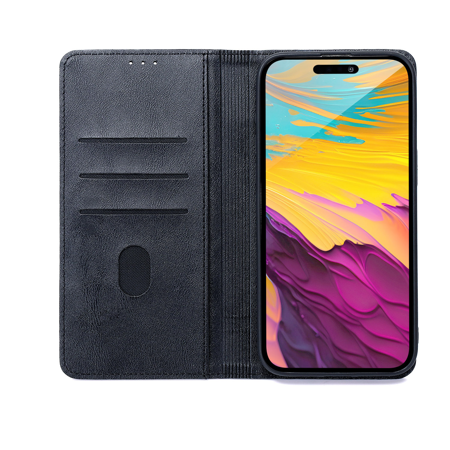Pokrowiec Smart Seam czarny Honor 600 / 3