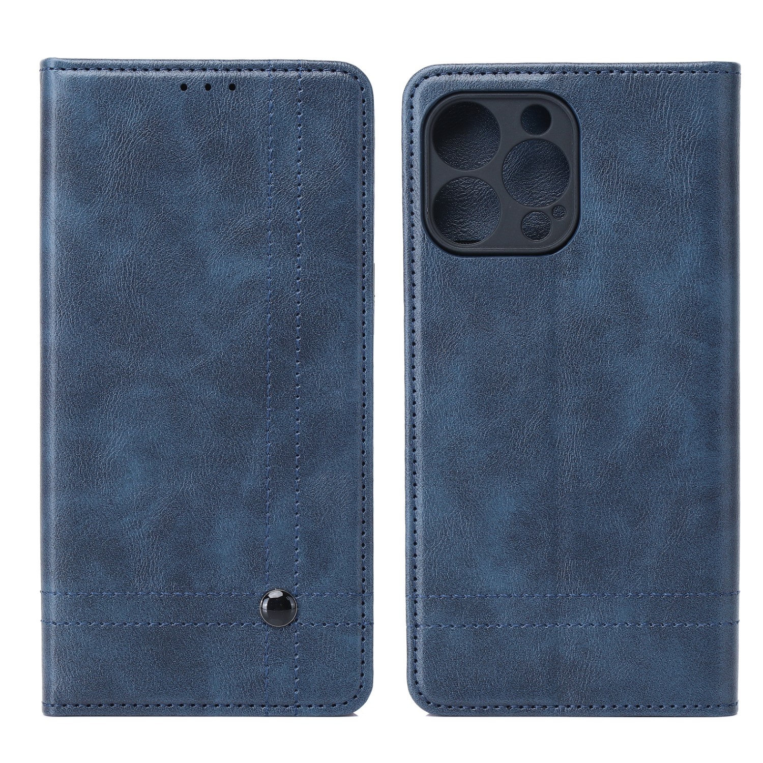 Pokrowiec Smart Seam granatowe Motorola Moto G05