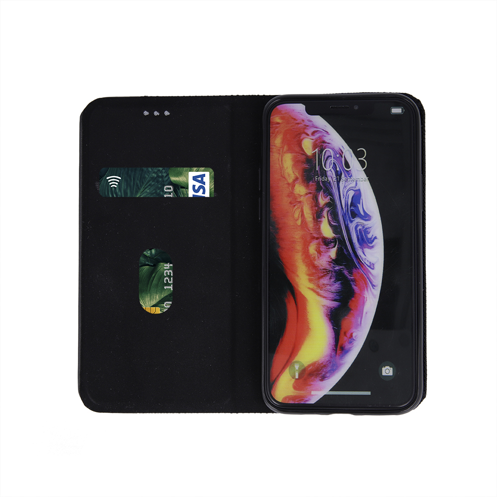 Pokrowiec Smart Senso czarny LG K30 2019 / 2