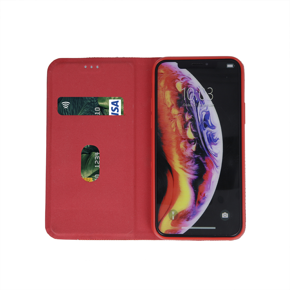 Pokrowiec Smart Senso czerwony LG K30 2019 / 2