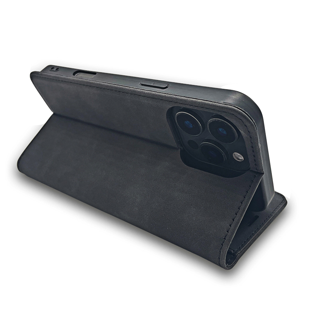 Pokrowiec Smart Suede czarny Apple iPhone 17 Air / 4