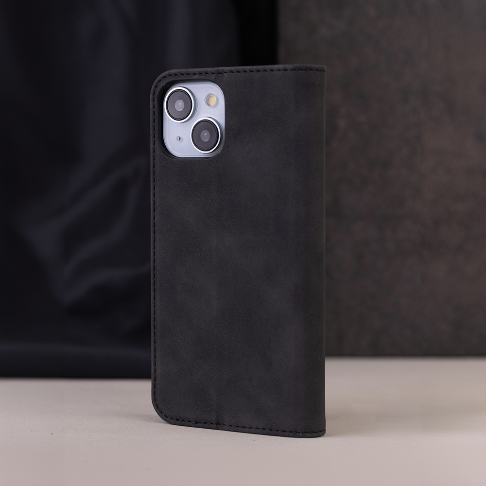 Pokrowiec Smart Suede czarny Xiaomi Redmi A7 Pro / 9