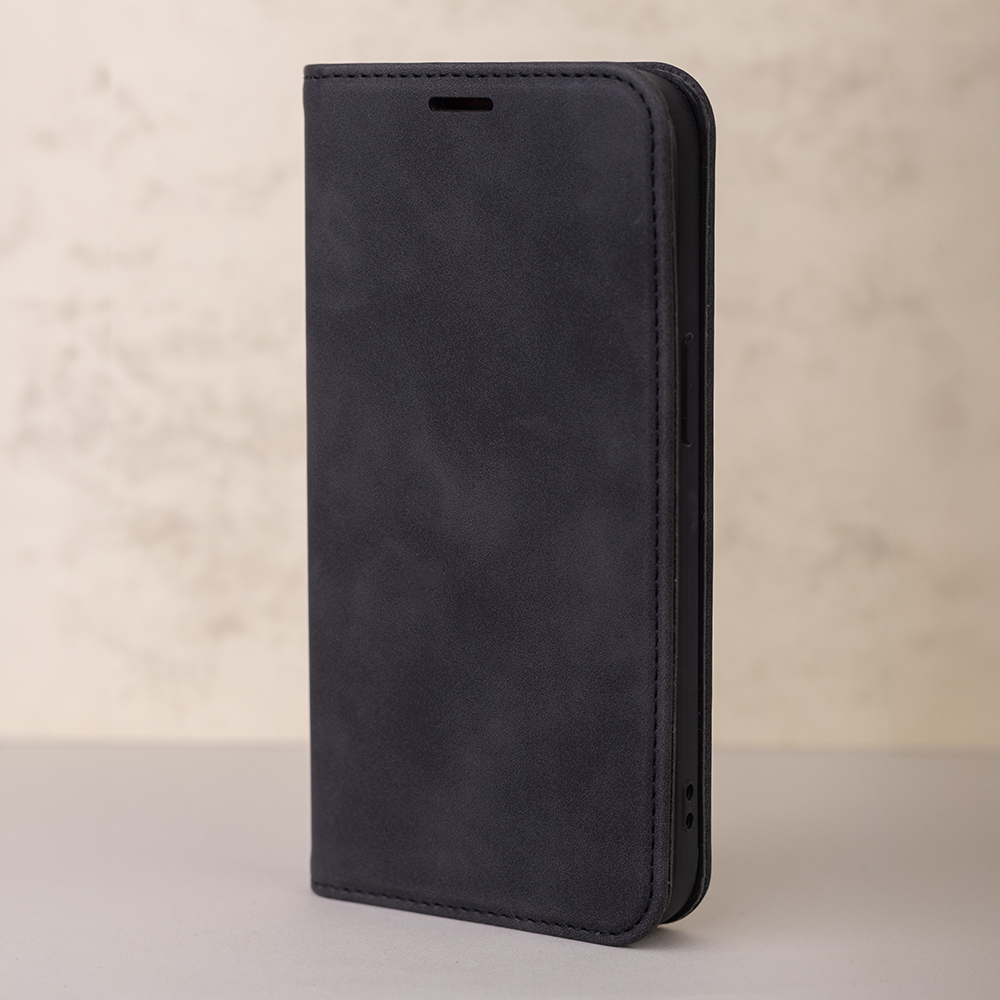 Pokrowiec Smart Suede czarny Realme 16 Pro 5G / 5