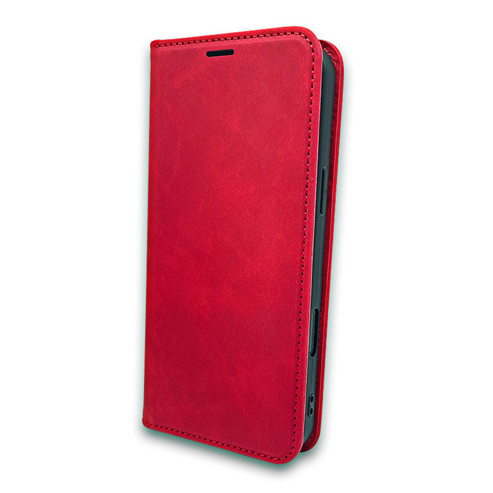 Pokrowiec Smart Suede czerwony Realme 16 Pro 5G / 2