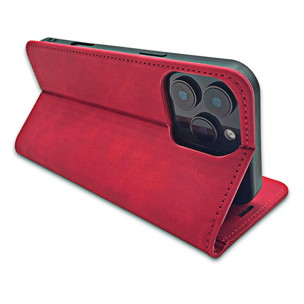 Pokrowiec Smart Suede czerwony Google Pixel 11 Pro XL / 4