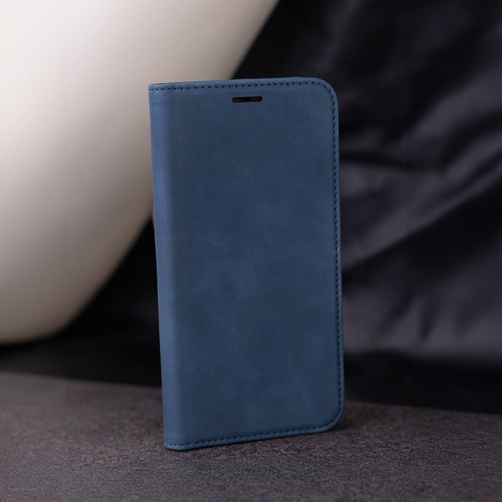 Pokrowiec Smart Suede granatowe Realme 16 5G / 8